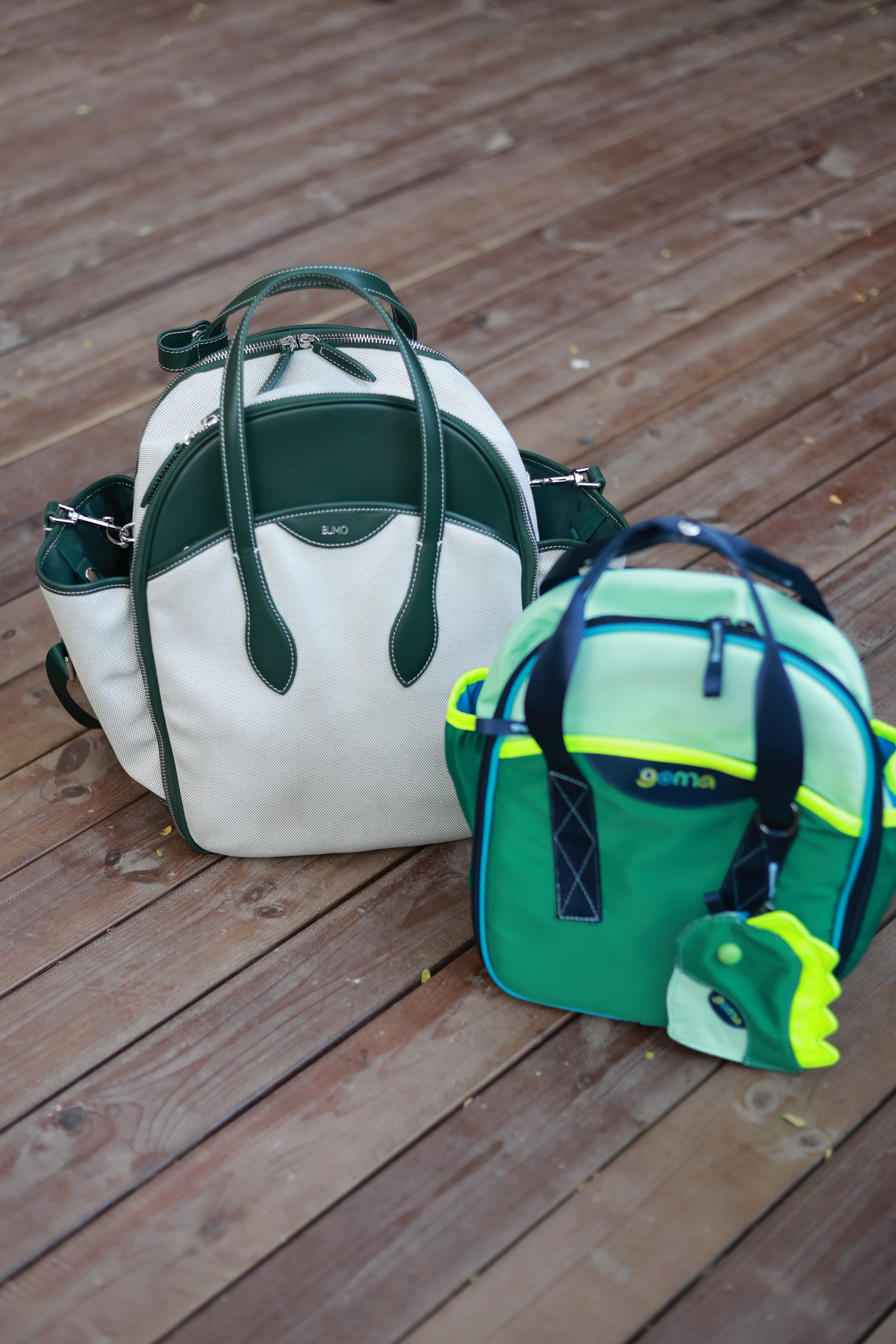 BUMO | The Carryall in Kelp Green