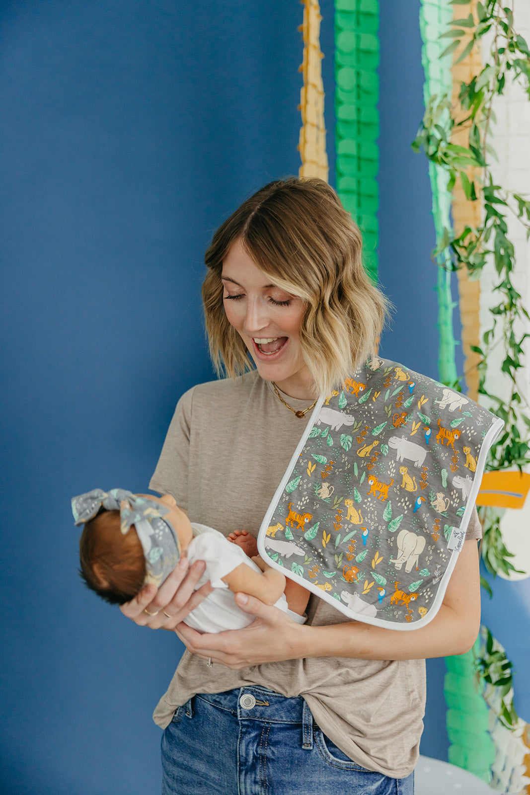 Copper Pearl | Burp Cloths - Bengal