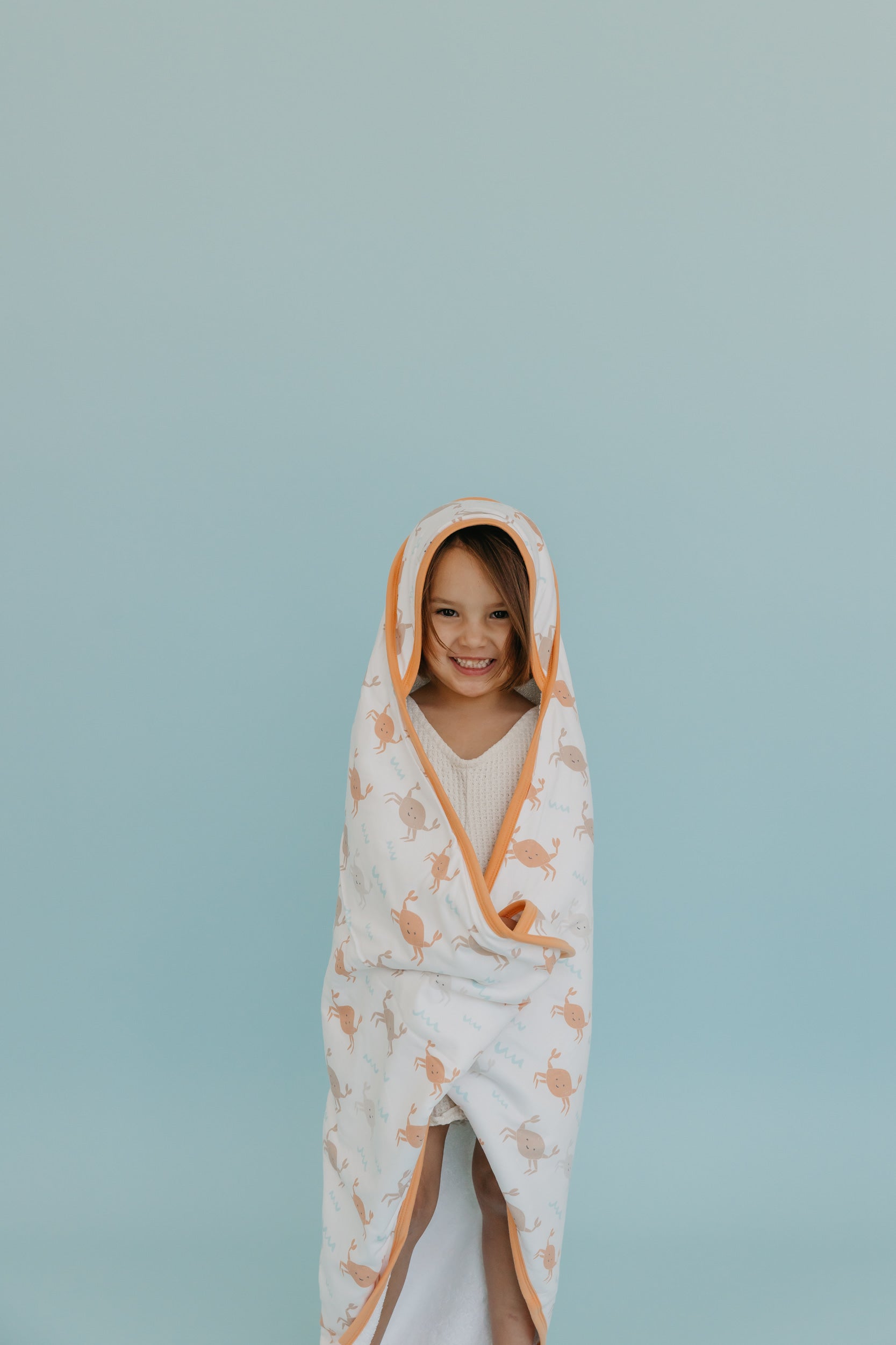 Copper Pearl | Hooded Towel - Tide