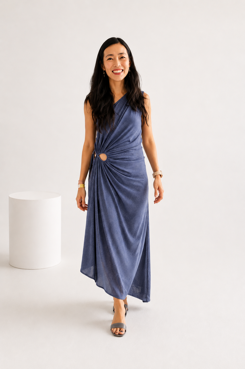 The Parrot | Sora Asymmetrical Maxi Toga