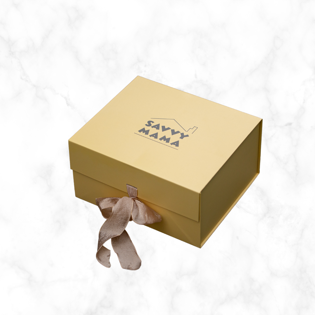 SavvyMamaSG | Mum Gift Box: Elevated Essentials (2nd Tri) | New Mums Gift | New Mom Books