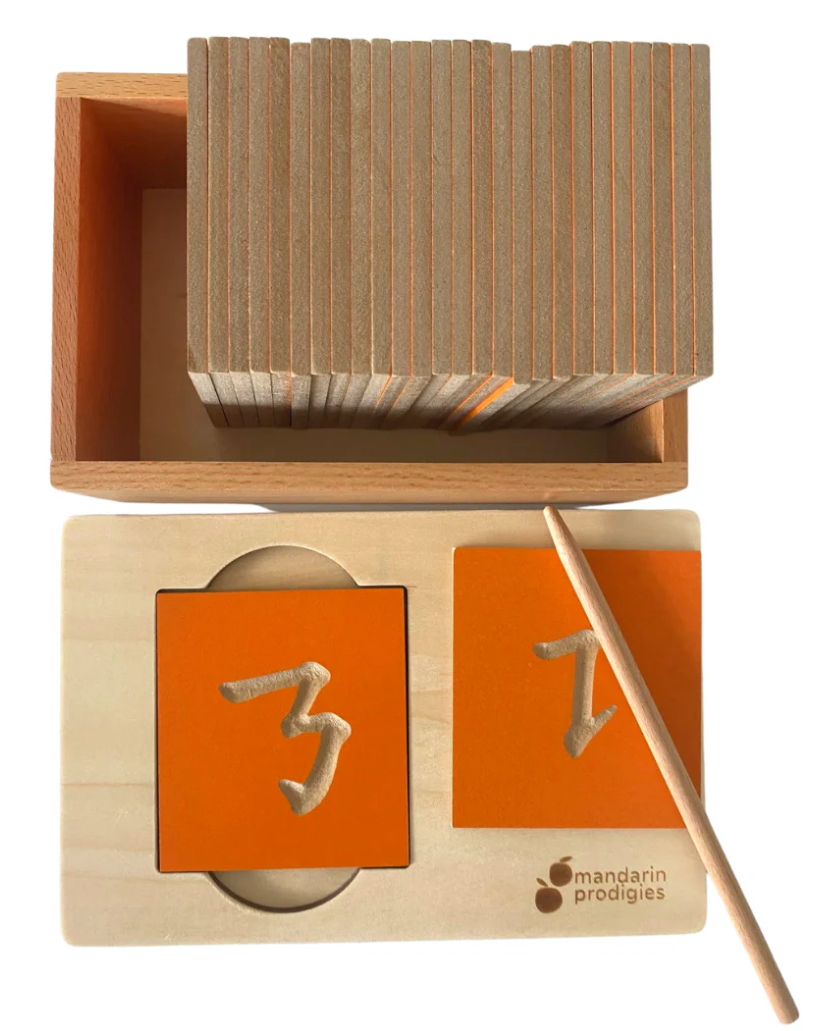 Books | Mandarin Prodigies: 28 Basic Chinese Strokes Wooden Set