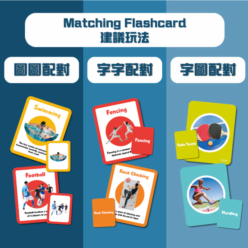 Books | Curios - English Flashcards - Sports