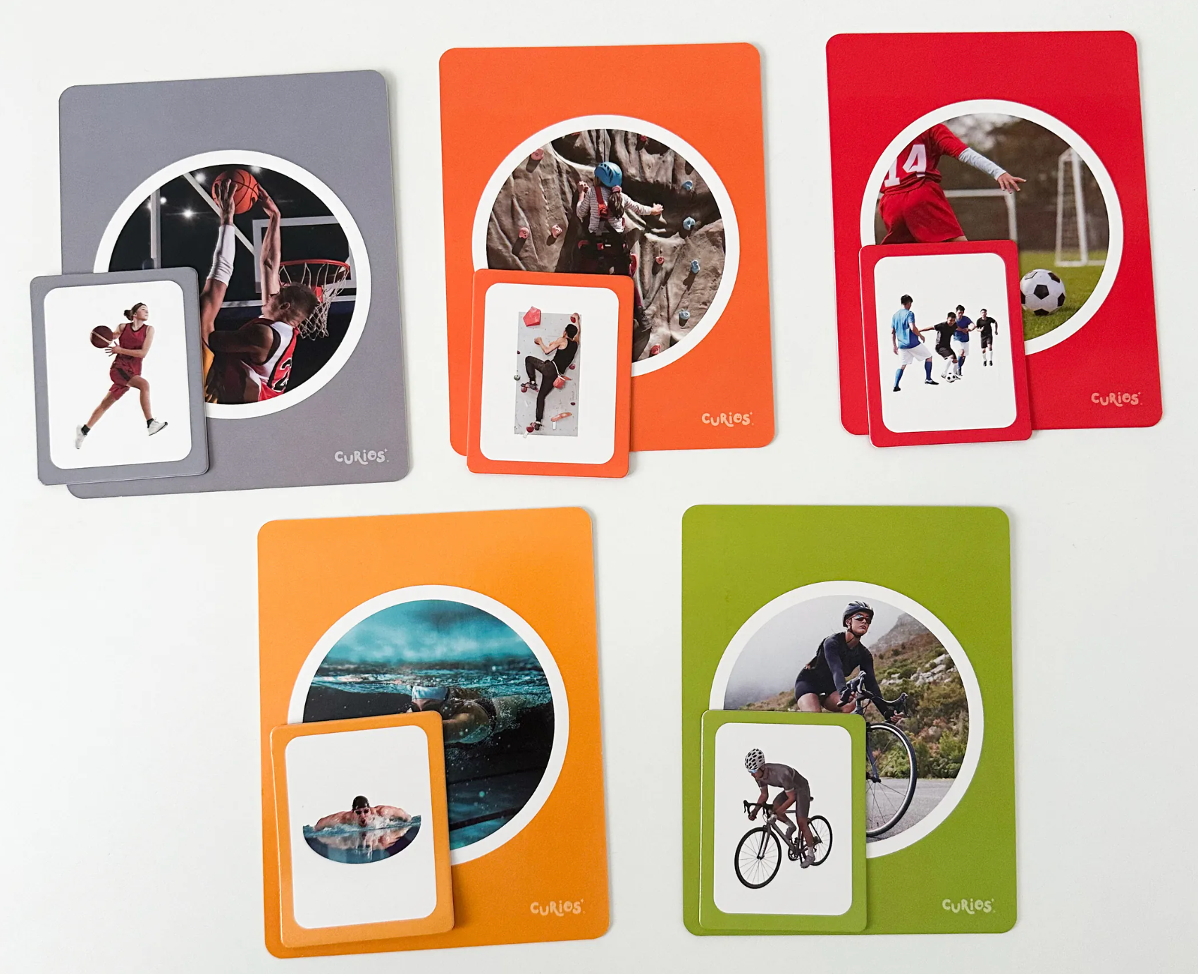 Books | Curios - English Flashcards - Sports