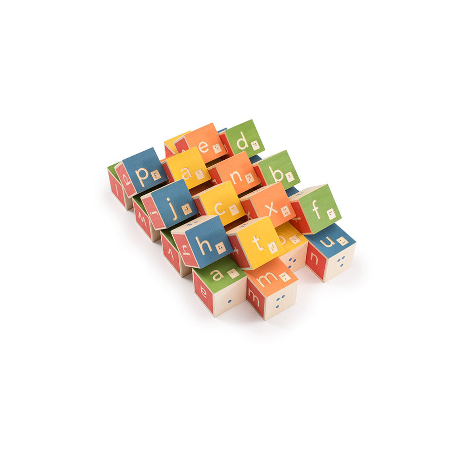 Uncle Goose Braille Alphabet Blocks | Educational Toys | SavvyMama