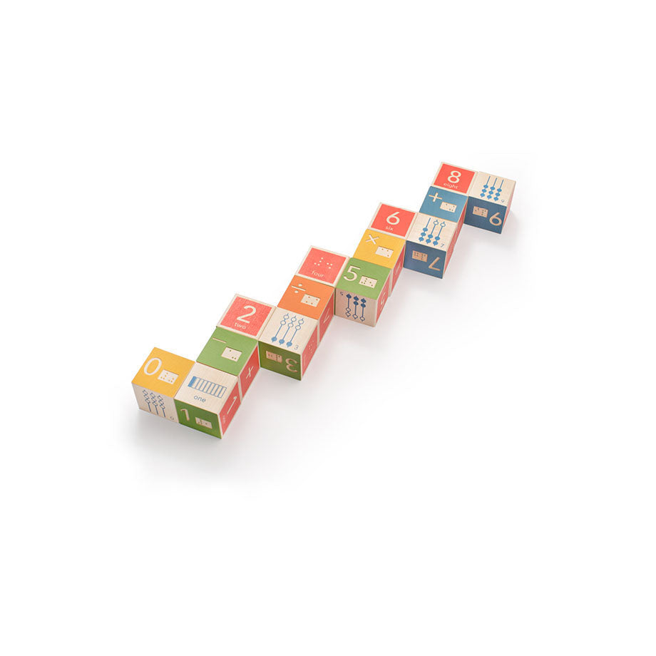 Uncle Goose Braille Number Blocks | Educational Toys | Wooden Blocks | SavvyMama
