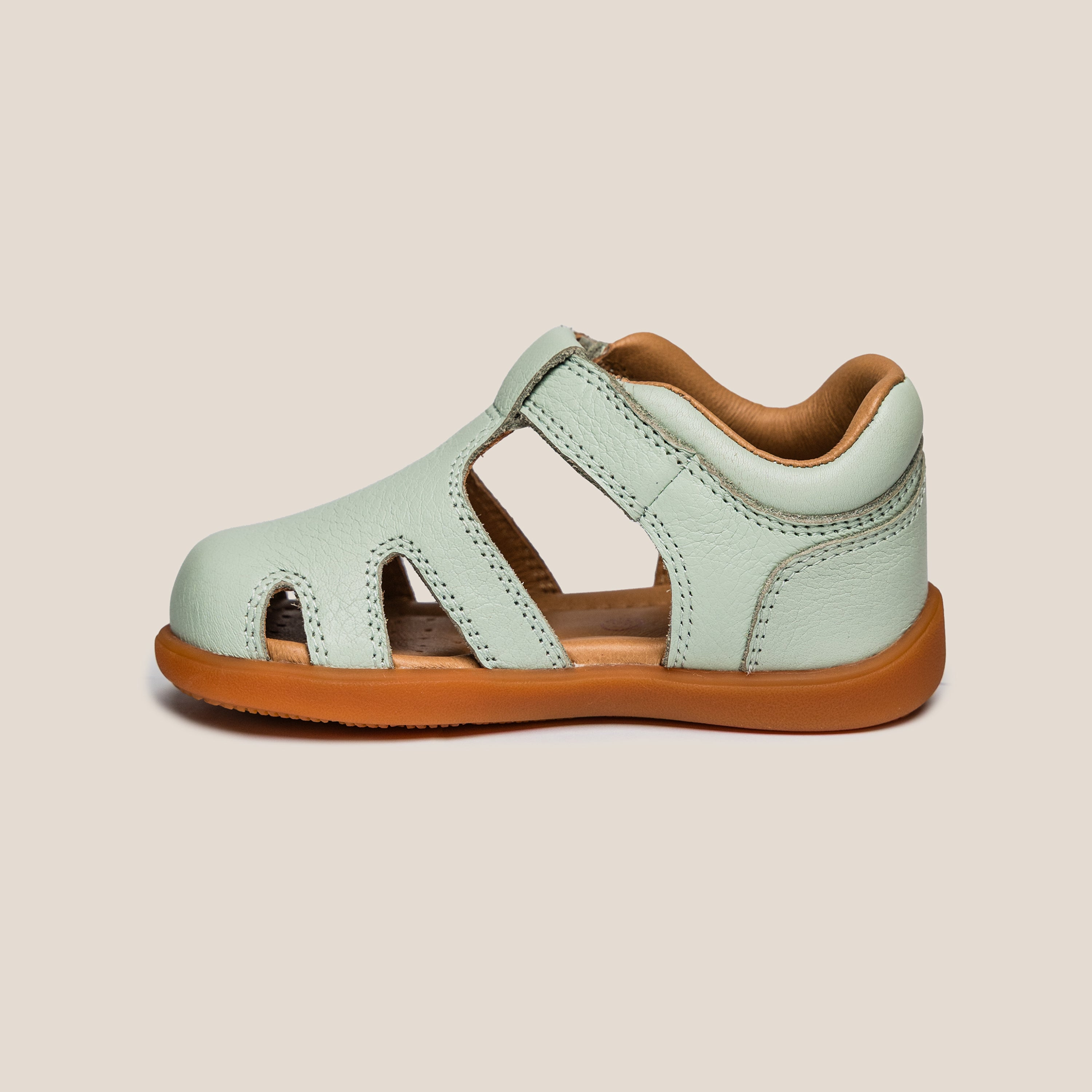 Schwette Footwear | Joyeux (First Walker) in Catigan Green