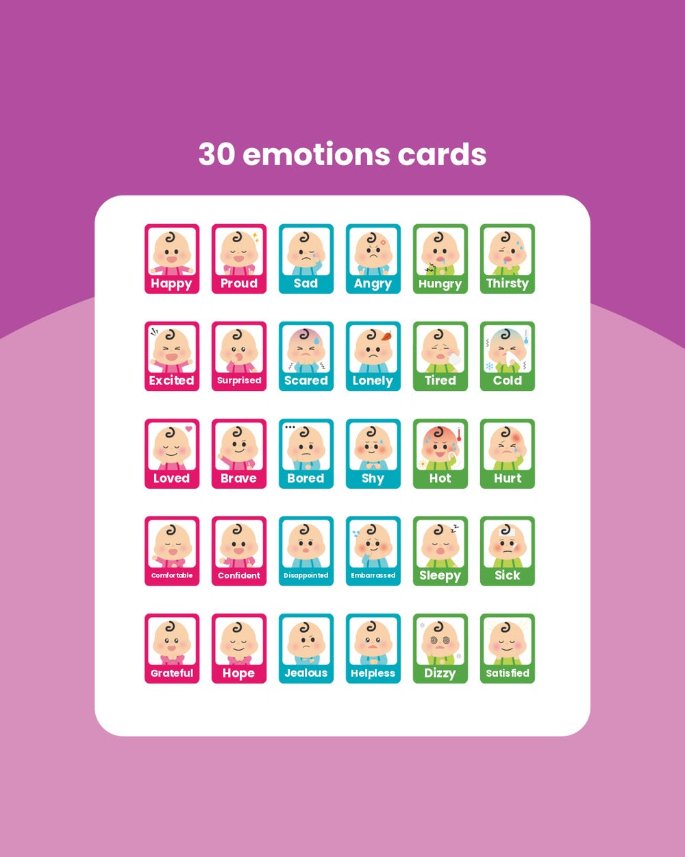 Books | Curios - Emotion Flashcards (Bilingual)