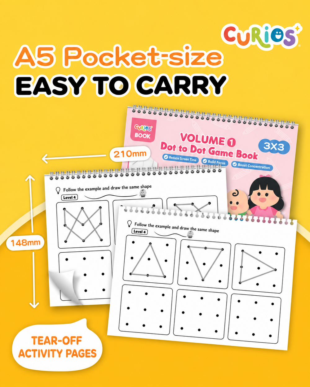 Books | Curios Dot-to-Dot Activity Book