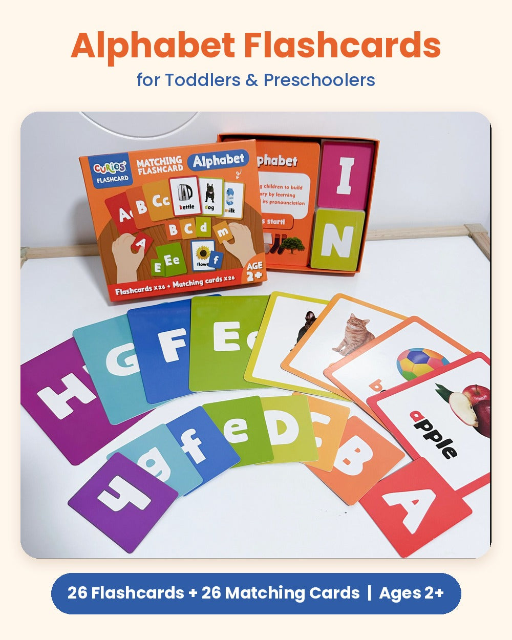 Books | Curios - English Flashcards - Alphabets