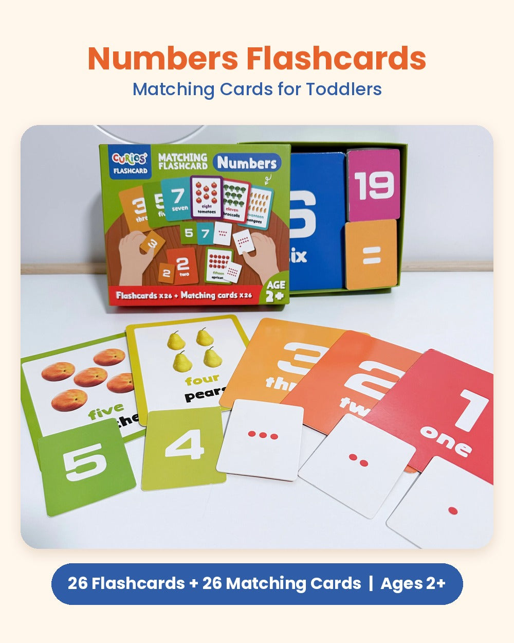 Books | Curios - English Flashcards - Numbers