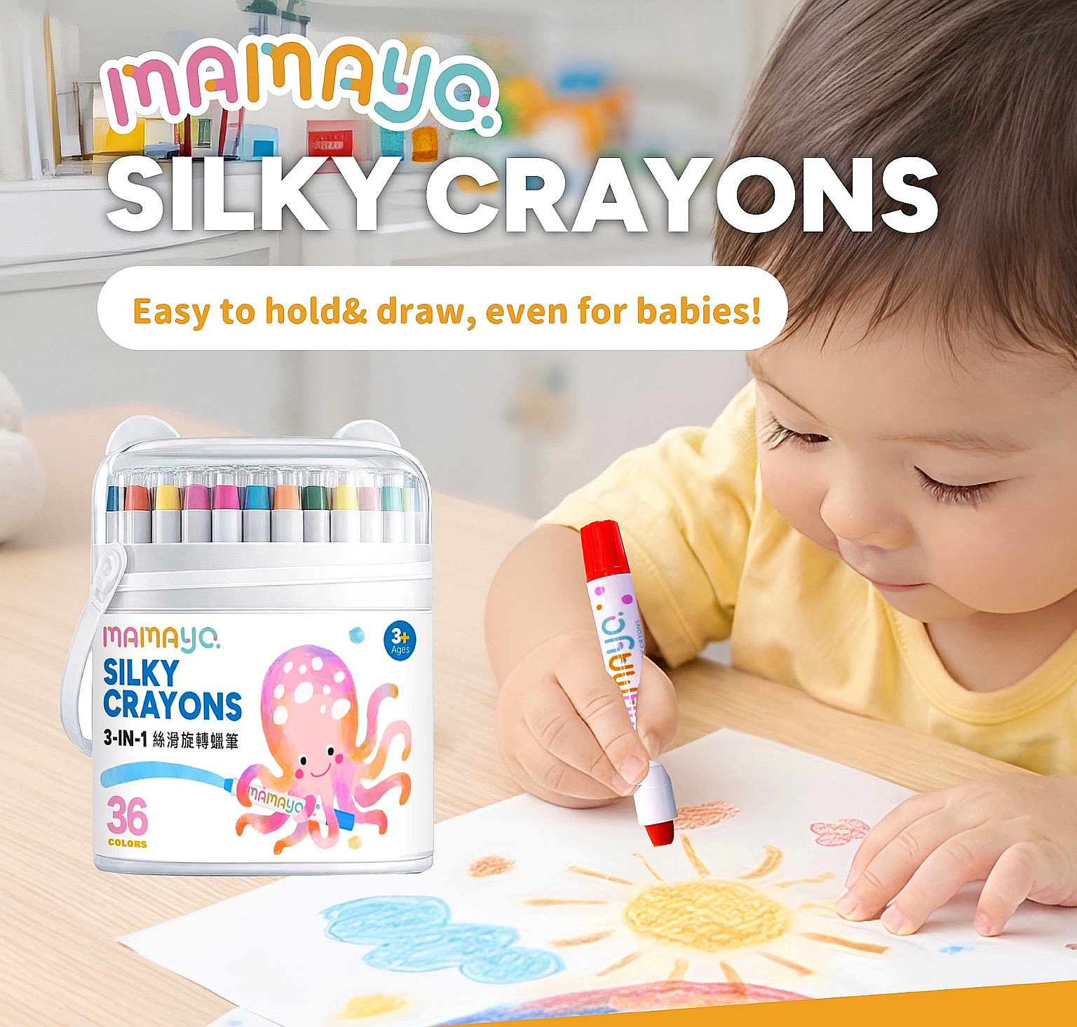 easy grip crayons|baby drawing set|toddler crayons|early learning toy|cognitive development|screen free