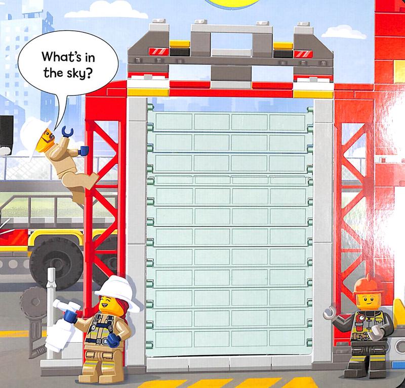 Books | LEGO City Fire Station: A Push, Pull and Slide Book