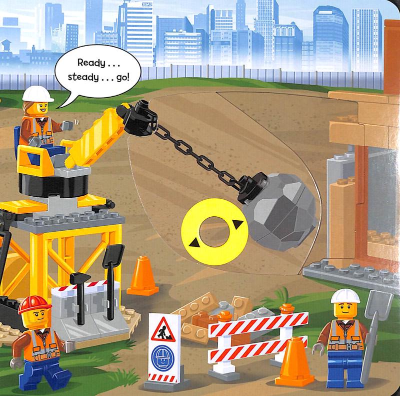 Books | LEGO Building Site: A Push, Pull and Slide Book