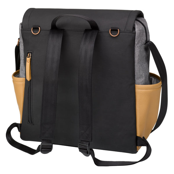 Petunia Pickle Bottom | Boxy Backpack : Camel/Graphite