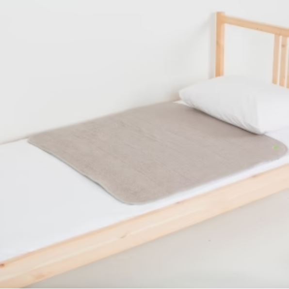 Peapod Mats | Bed Mat on Single Bed | Waterproof Mat | Mattress Protector | Sand | Savvy Mama
