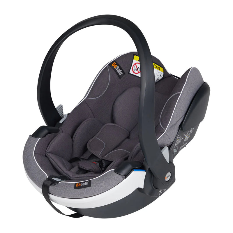 BeSafe | iZi Go Modular X1 i-Size Infant Car Seat | Metallic Melange | SavvyMamaSG