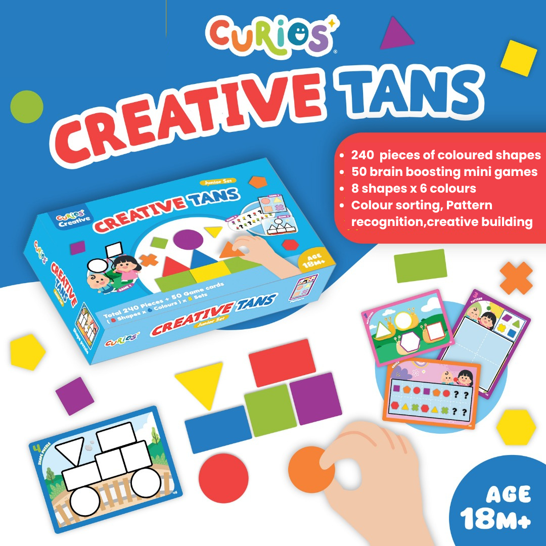 Books | Curios - Creative Tans Open-Ended Learning Puzzle Set