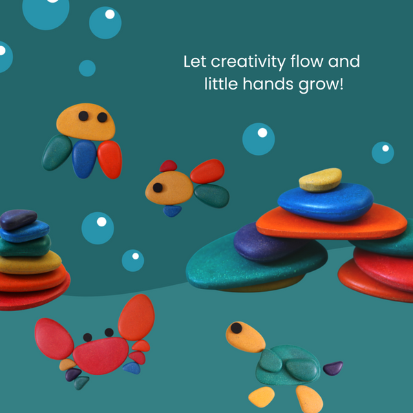 Books | Curios - Creative Pebble Stone Set