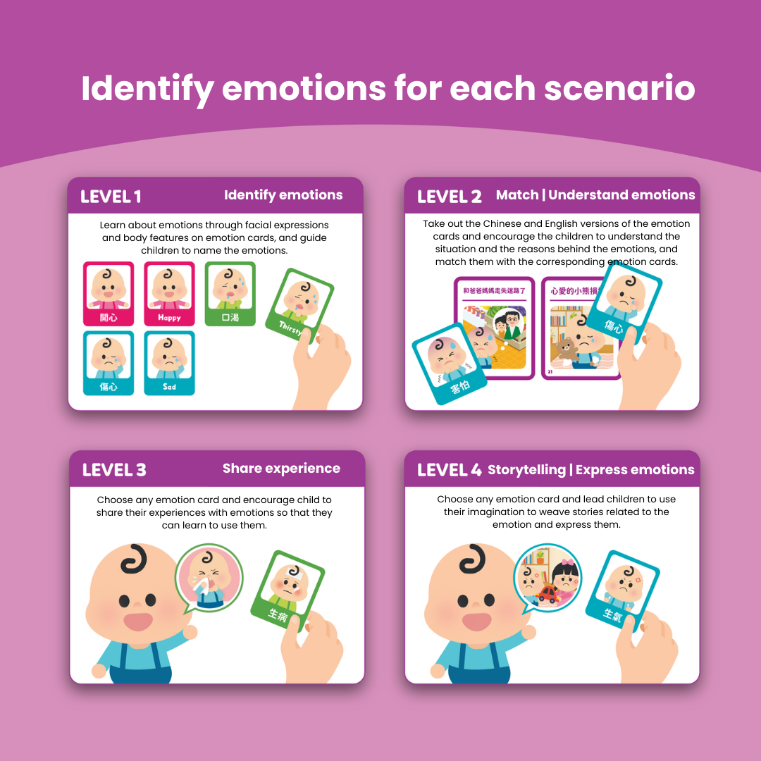 Books | Curios - Emotion Flashcards (Bilingual)