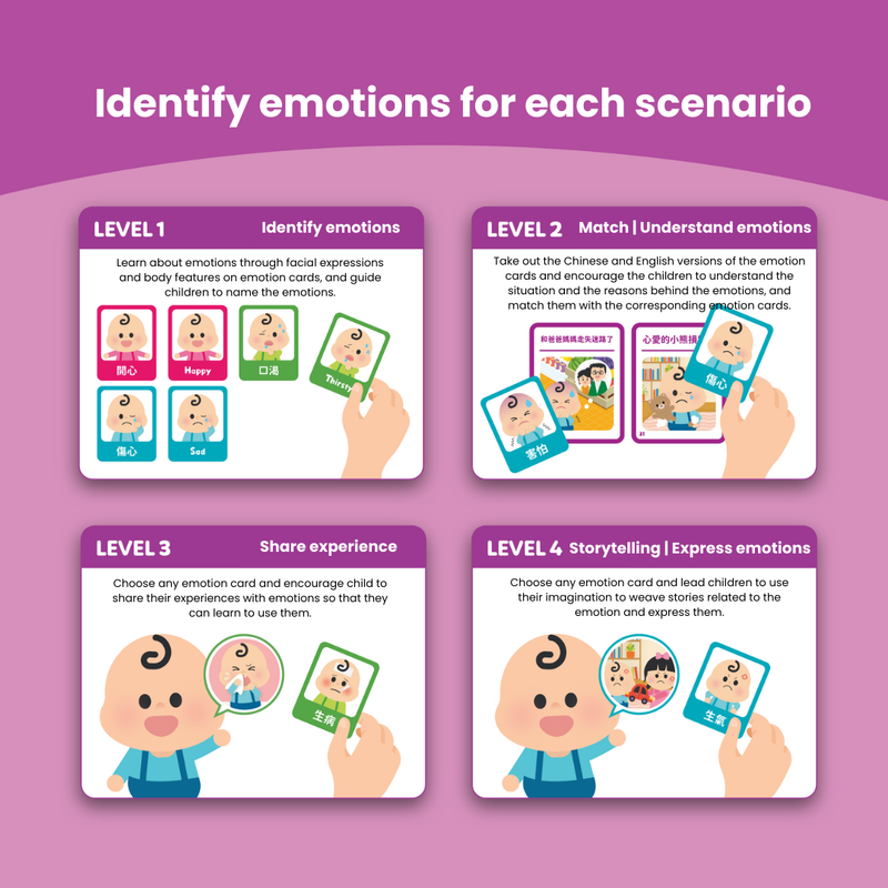 Books | Curios - Emotion Flashcards (Bilingual)