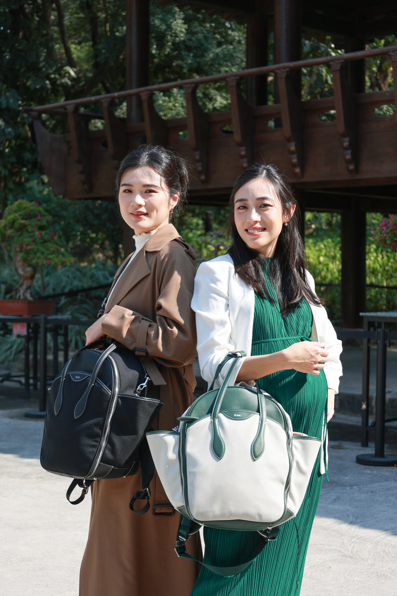 BUMO | The Carryall in Kelp Green