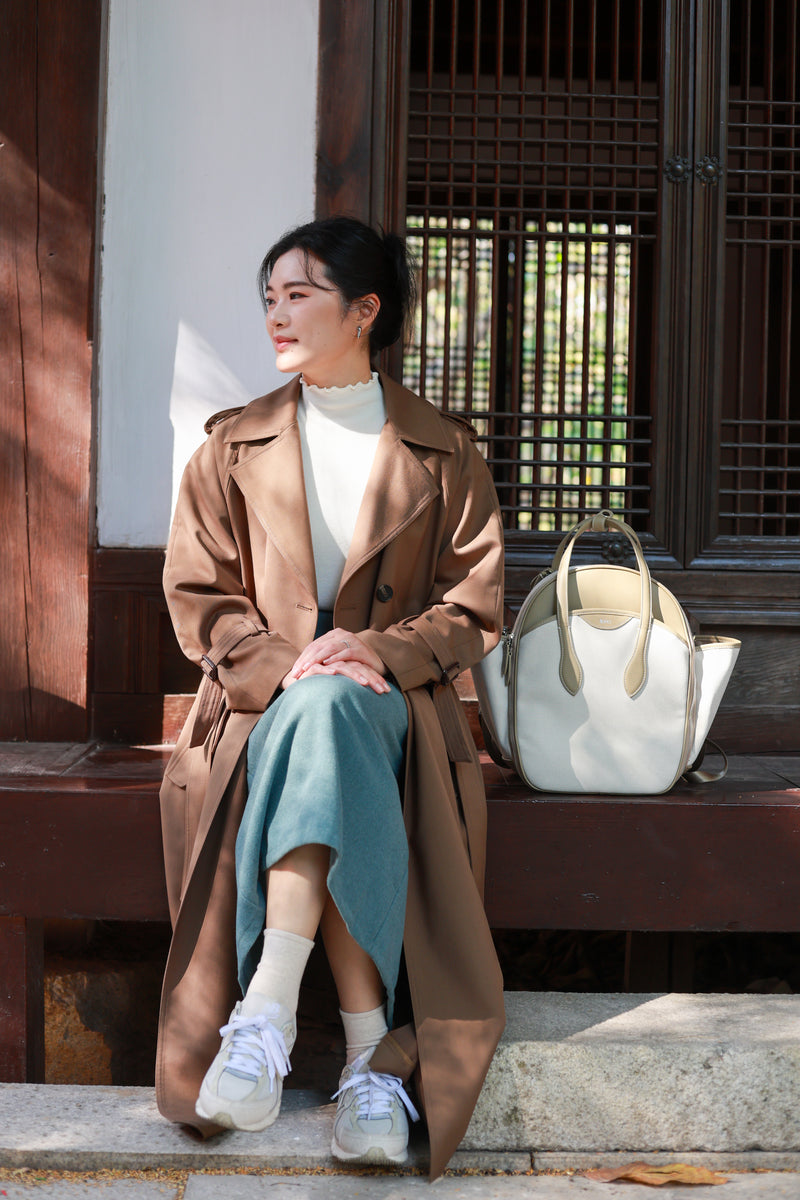 BUMO | The Carryall in Misugaru Taupe