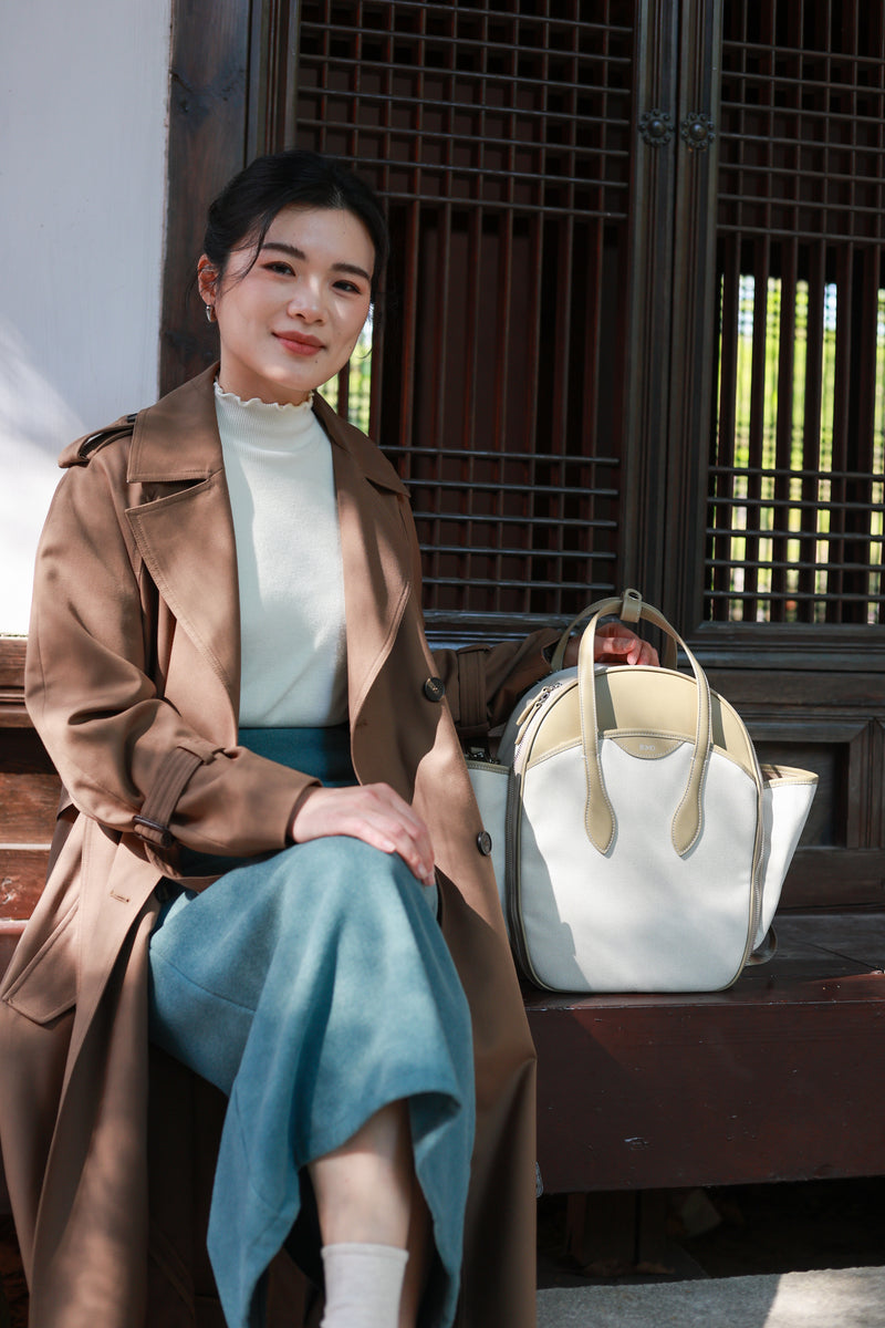 BUMO | The Carryall in Misugaru Taupe