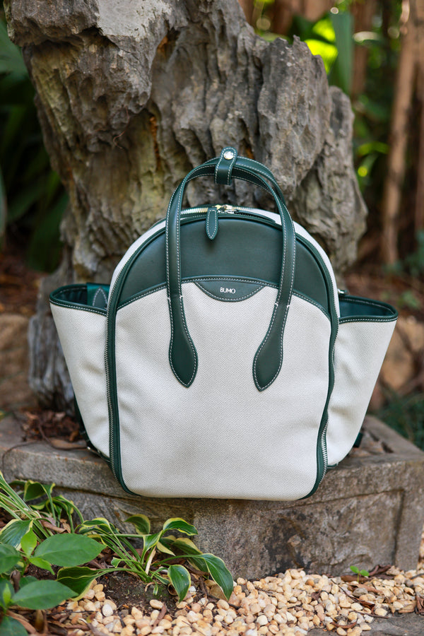 BUMO | The Carryall in Kelp Green