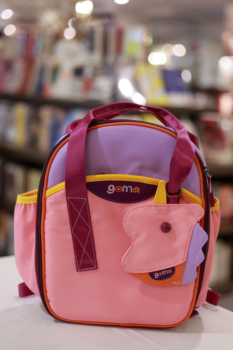 Goma Kids Bag | Una The Unicorn Backpack | Pink | School Bag  with Unicorn Coin Pouch | SavvyMamaSG