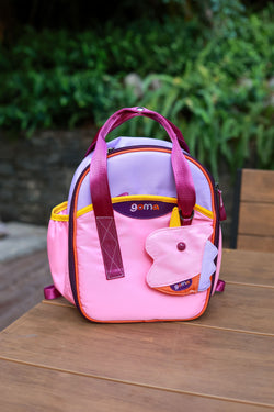 Goma Kids Bag | Una The Unicorn Backpack | Pink | School Bag | SavvyMamaSG