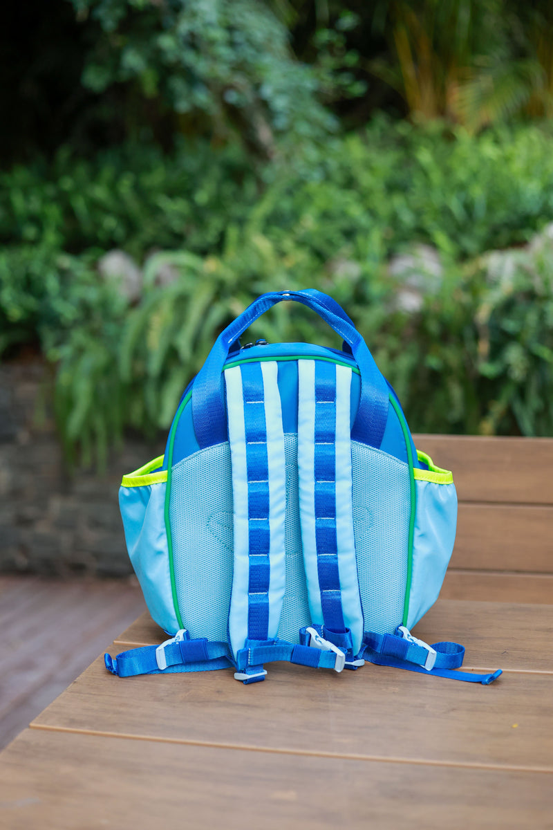 Goma Kids Bag | Will The Whale Backpack School Bag | Backside | SavvyMamaSG