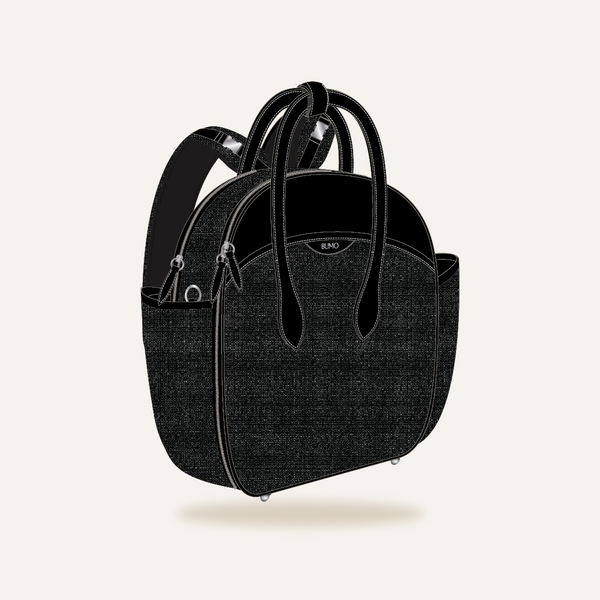 BUMO | The Carryall in Black Sesame