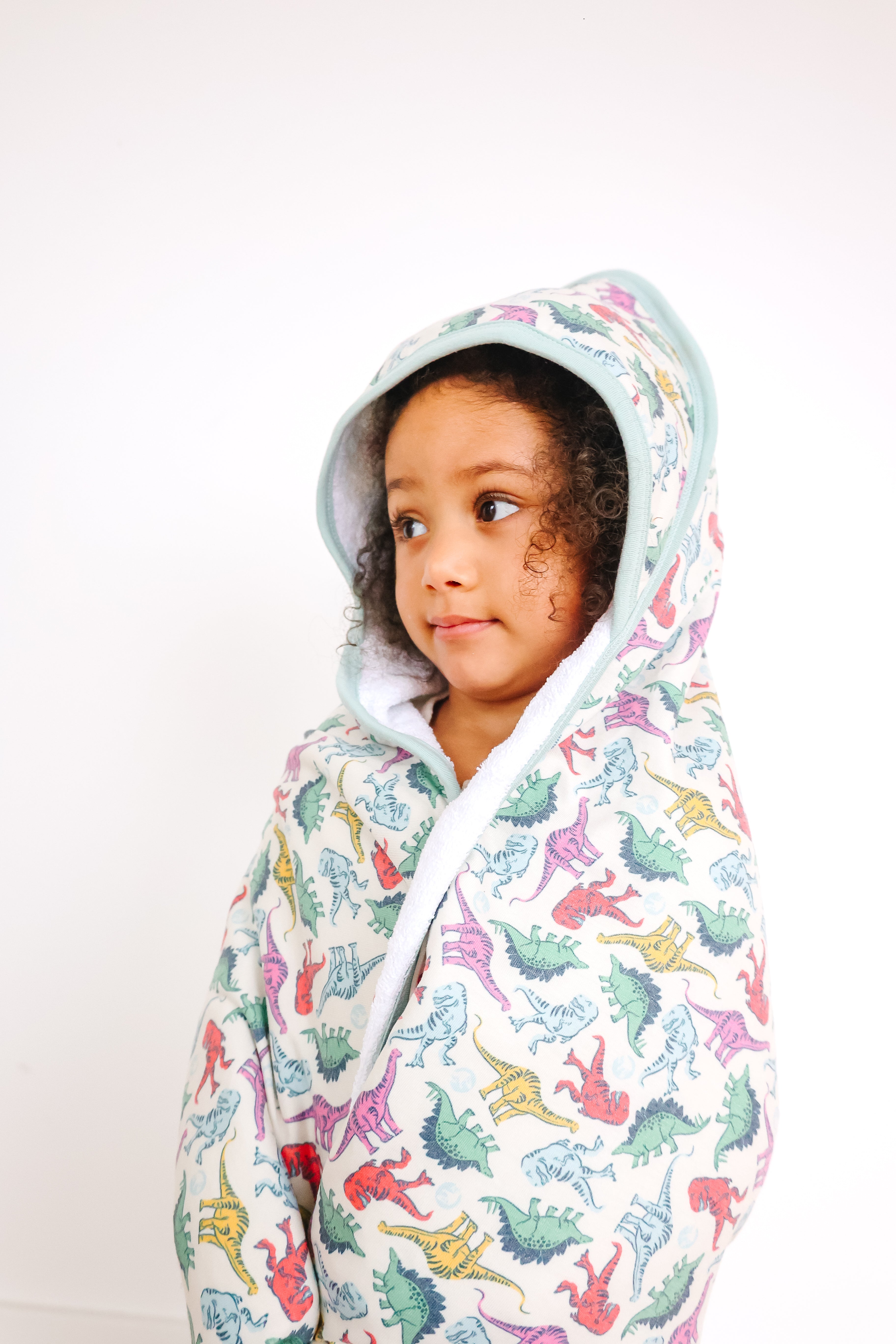 Copper Pearl | Hooded Towel - Dinosaurs of Jurassic Park