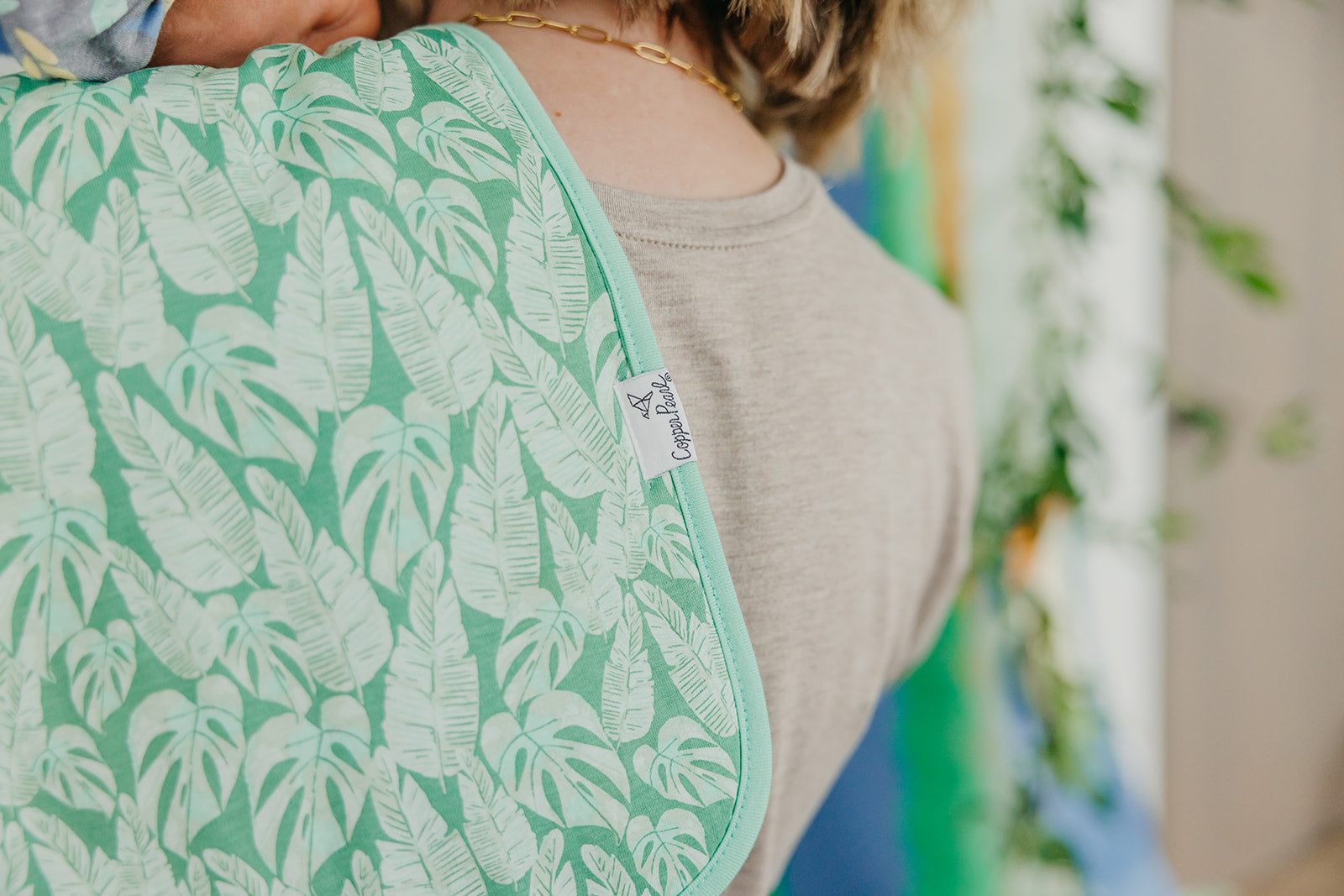 Copper Pearl | Burp Cloths - Bengal