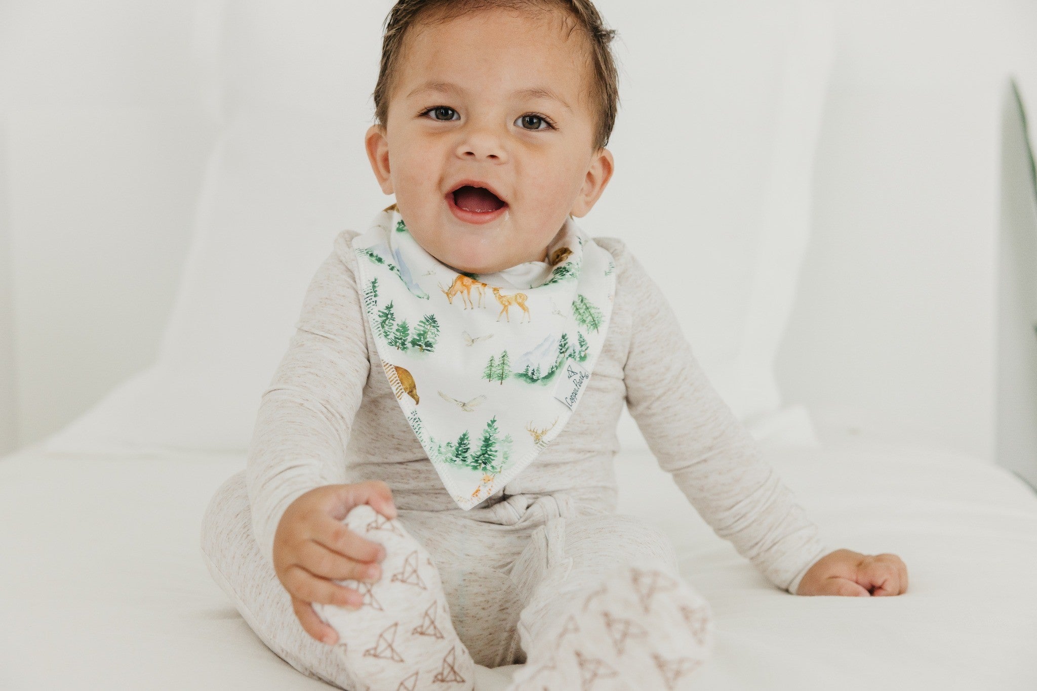 Copper Pearl | Bibs - Grayson