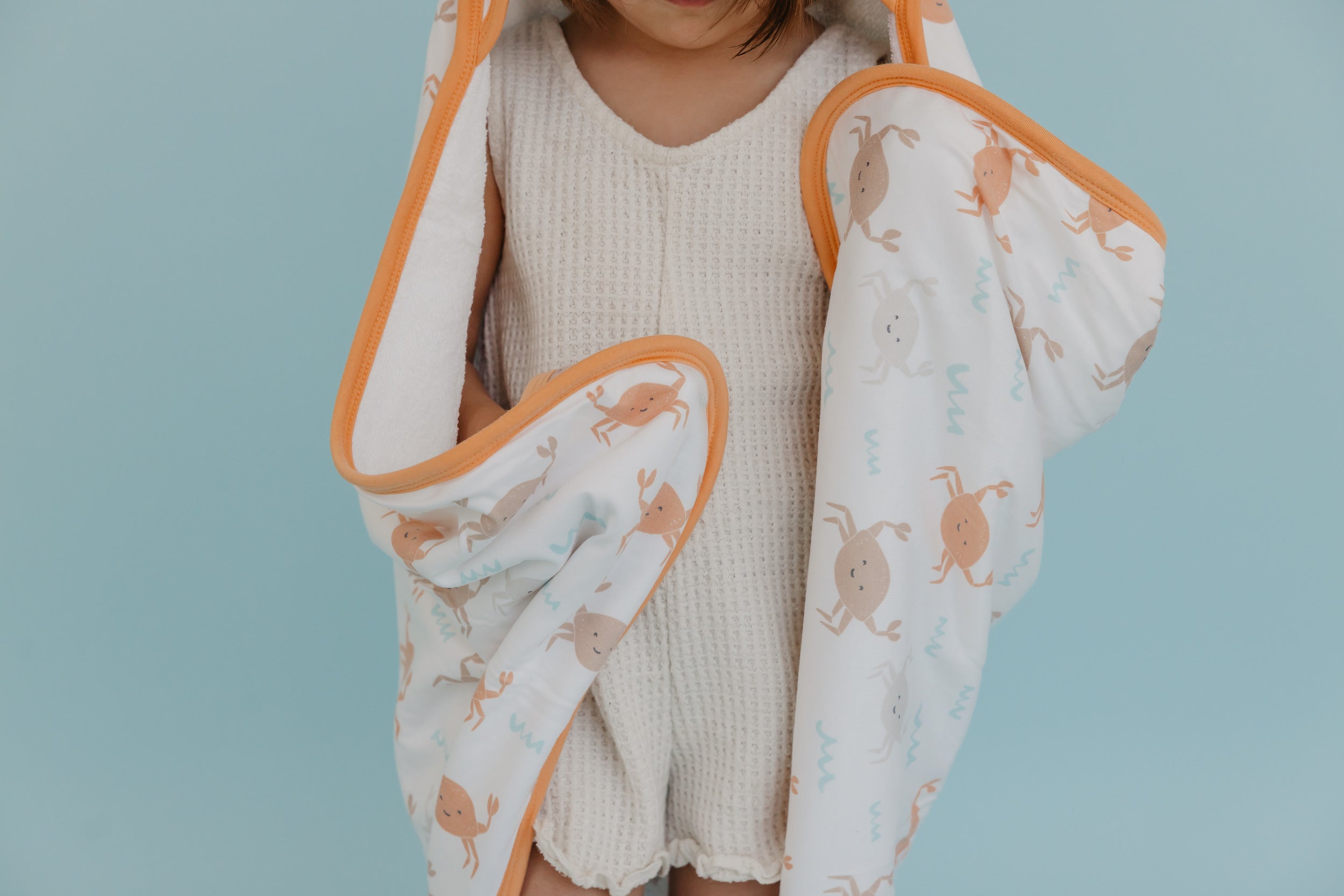 Copper Pearl | Hooded Towel - Tide
