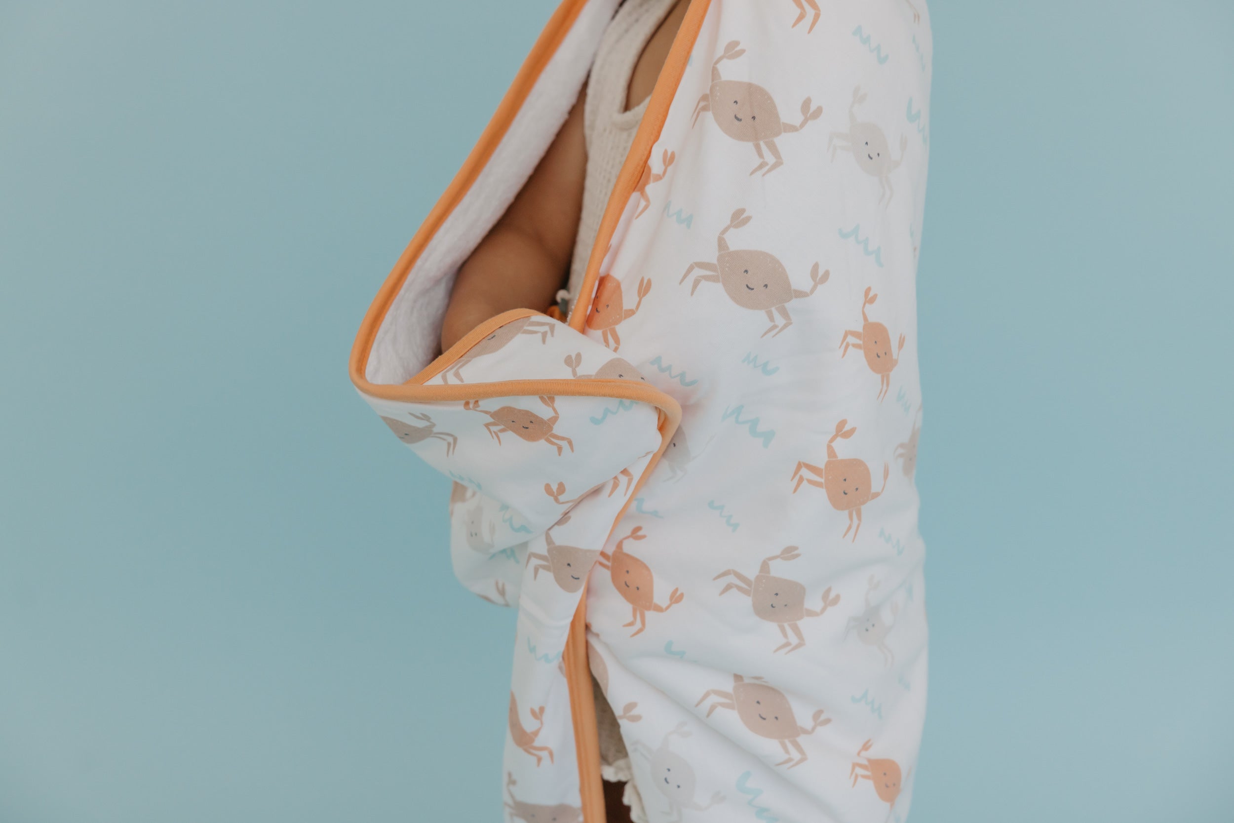 Copper Pearl | Hooded Towel - Tide