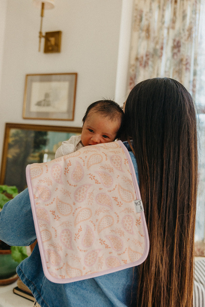 Copper Pearl | Burp Cloths - Cheyene