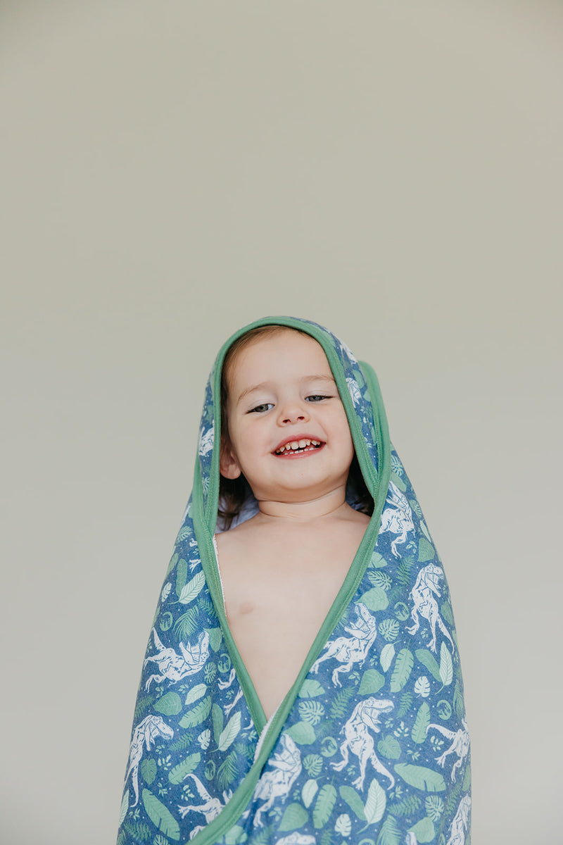 Copper Pearl | Hooded Towel - Jurassic Park