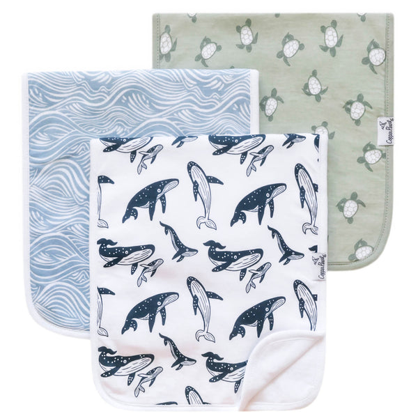 Copper Pearl | Burp Cloths - Cove