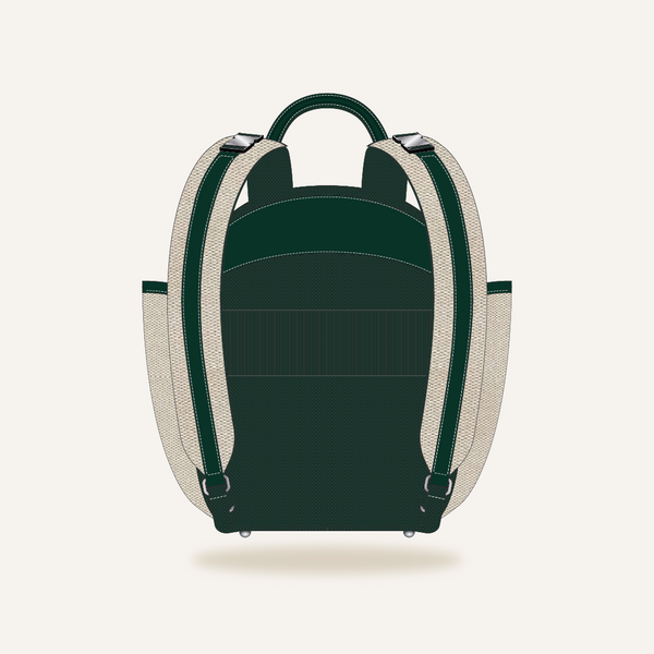 BUMO | The Carryall in Kelp Green