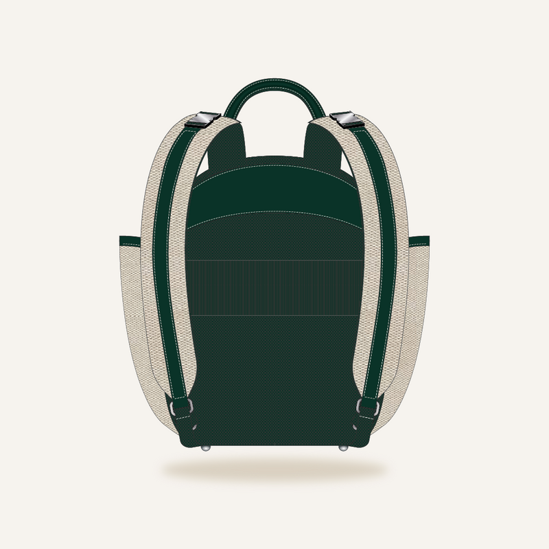 BUMO | The Carryall in Kelp Green