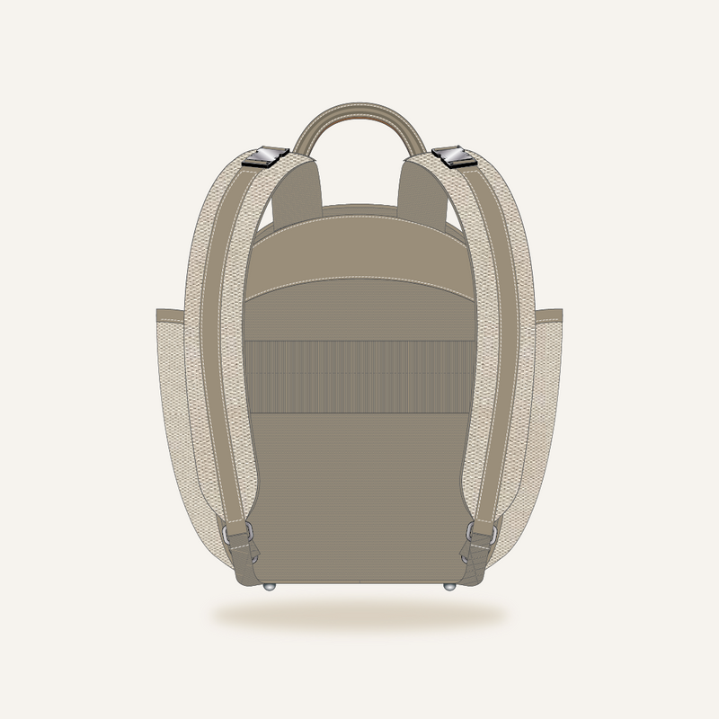 BUMO | The Carryall in Misugaru Taupe