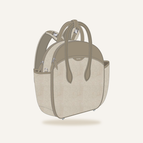 BUMO | The Carryall in Misugaru Taupe