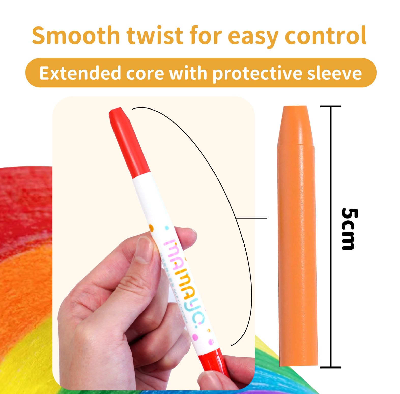 Mamayo |  Silky Spin Water Crayons 