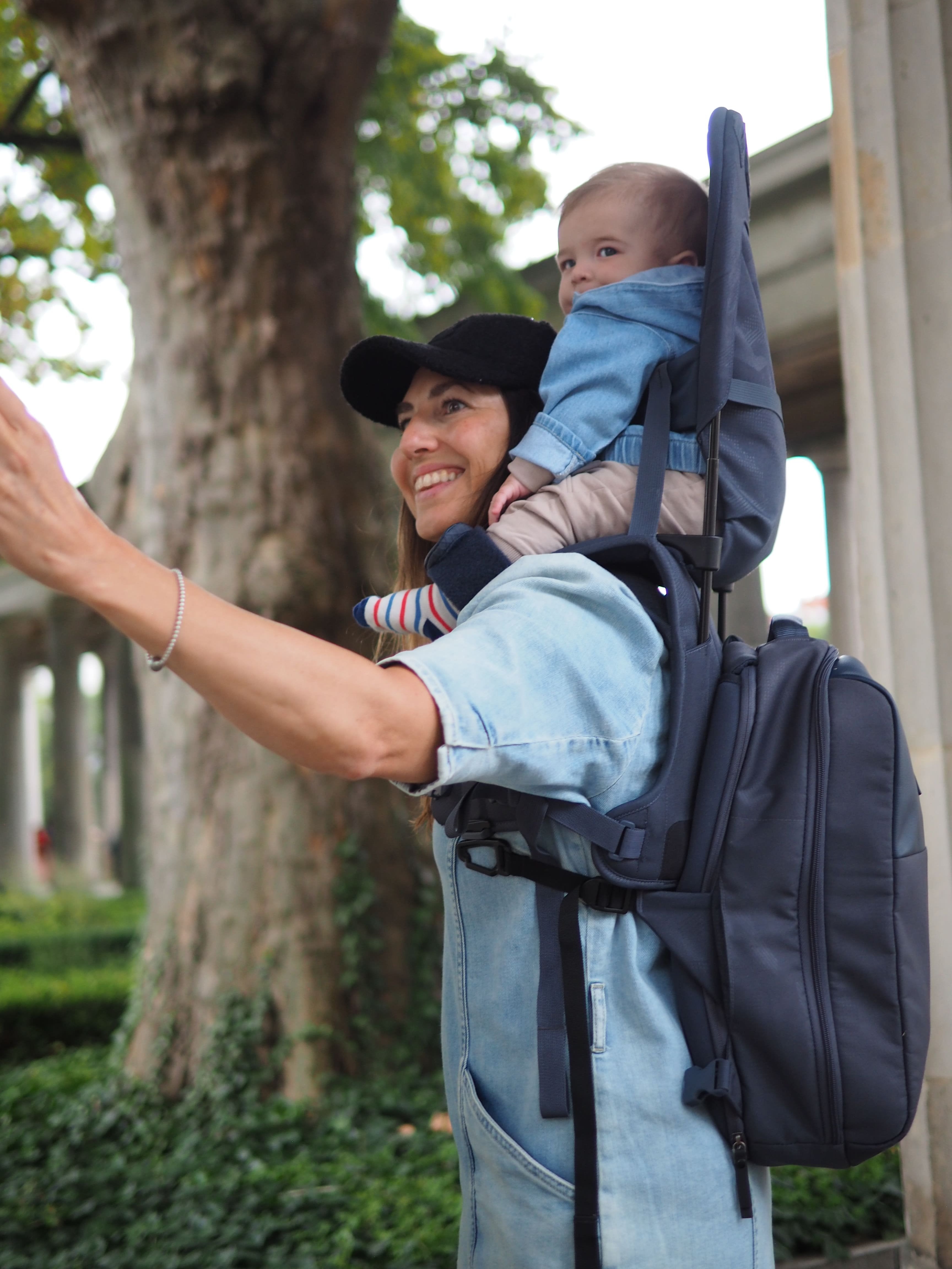 MiniMeis HERO Backpack | Diaper Backpack | Dusk | Diaper Backpack and Shoulder Carrier| SavvyMamaSG