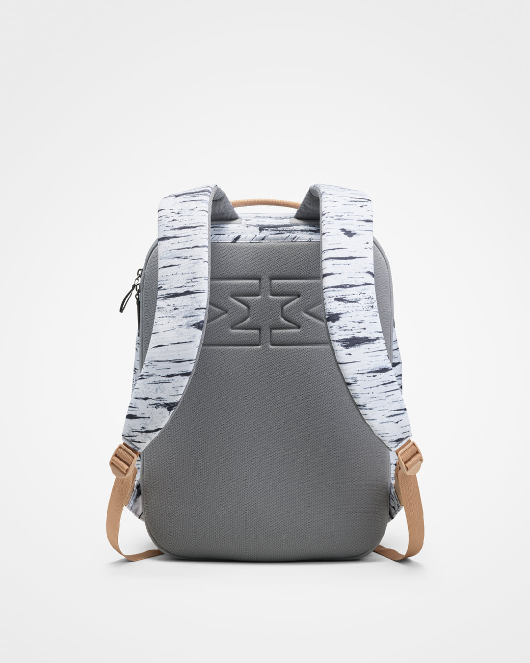MiniMeis HERO Backpack | Diaper Backpack | White Print | Back View | SavvyMamaSG