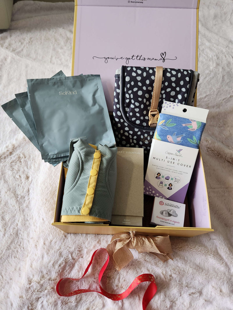 SavvyMamaSG | Mum Gift Box: Mama's BreastFriends | New Mums Gift 