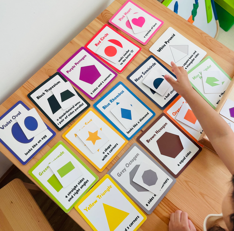 Books | Curios - English Flashcards - Colours and Shapes